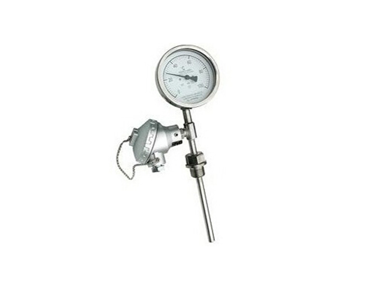 All-in-one bimetal thermometer